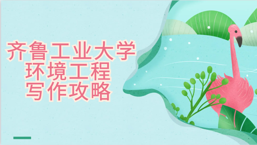 齐鲁工业大学环境工程专业开题报告写作攻略(1) 齐鲁工业大学环境工程专业开题报告写作攻略(1)
